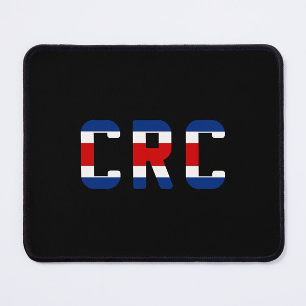 Item preview, CRC (Costa Rica) Flag Catalina Blue / Red / White designed and sold by PEK1787.