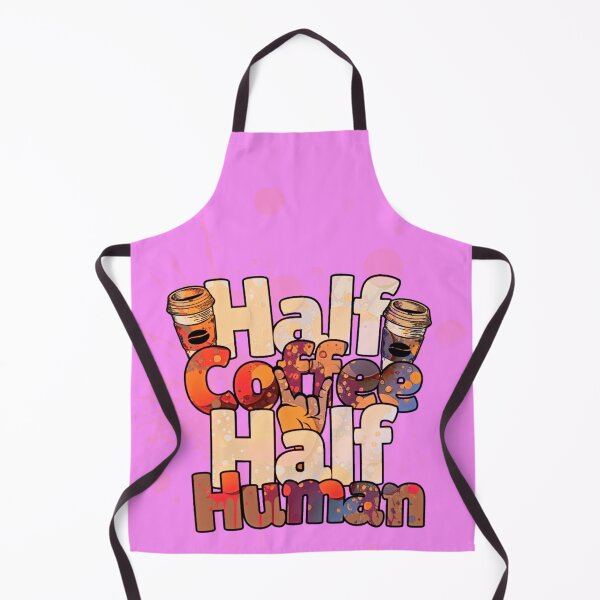 Item preview, HALF COFFEE HALF HUMAN designed and sold by PsychoLifestyle.