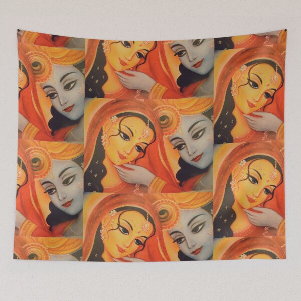 Item preview, Man Lila (Radha and Krishna) designed and sold by Alexandra Bilbija.