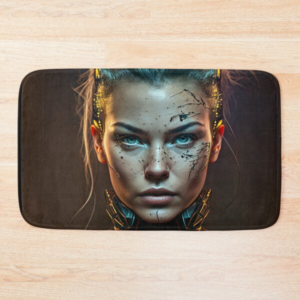 Item preview, Futuristic Cyberpunk Top Model girl digitally created . designed and sold by paulo silveira.
