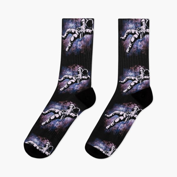 Item preview, Astronaut Chilling in Space | Pink and Blue designed and sold by KatsCanvas.