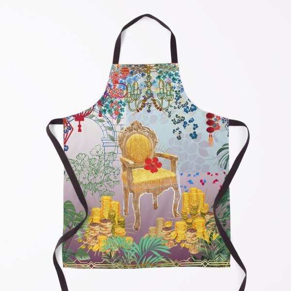 Item preview, Millionnaire lifestyle, gold coins, flowers and lanterns  designed and sold by Sugar Wisdom .