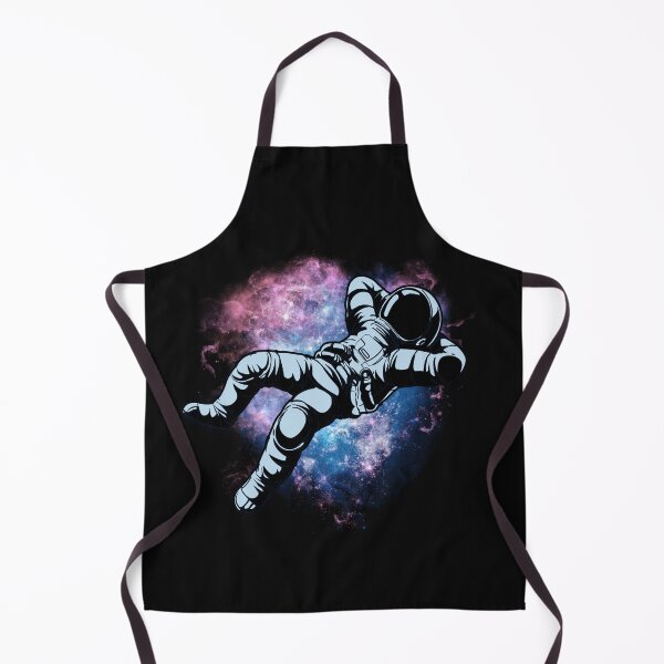 Item preview, Astronaut Chilling in Space | Pink, Blue and Purple designed and sold by KatsCanvas.