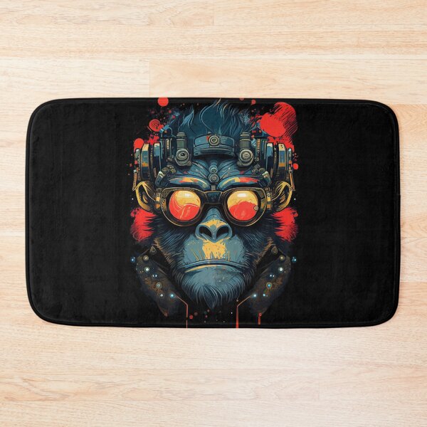 Item preview, Cyberpunk Future Ape Sci-Fi Anime  designed and sold by AlNoah.