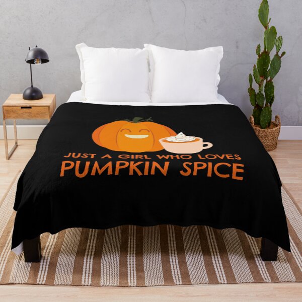 Item preview, Just A Girl Who Loves Pumpkin Spice designed and sold by Harmonick-Tees.