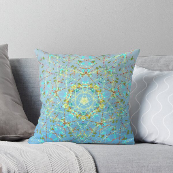 Item preview, Abstract Spring Mandala (Blue) designed and sold by Discordant Dreams Art.