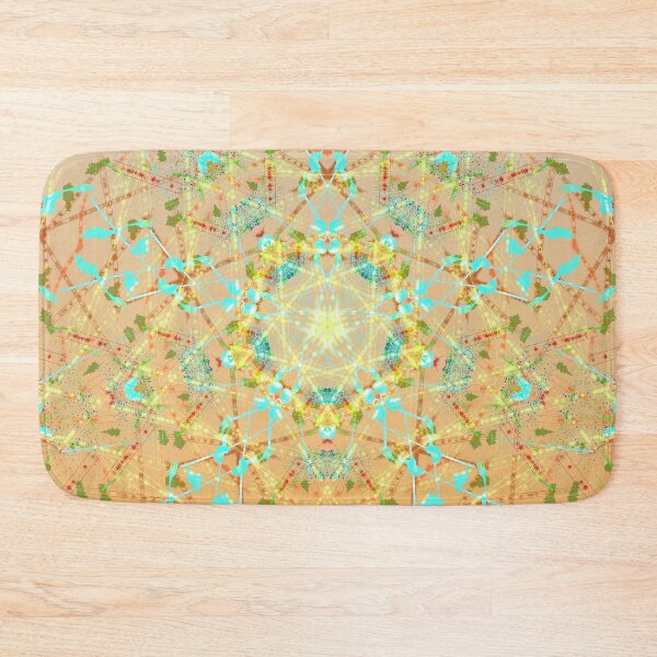 Item preview, Abstract Spring Mandala (Peach) designed and sold by Discordant Dreams Art.