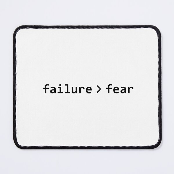 Item preview, failure > fear designed and sold by EpicCreation.