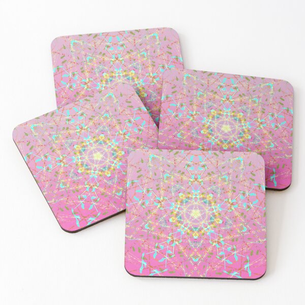 Item preview, Abstract Spring Mandala (Pink) designed and sold by Discordant Dreams Art.