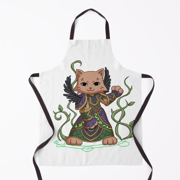 Aperçu de l'œuvre Cute druid cat Warcraft créée et vendue par Heteyy.