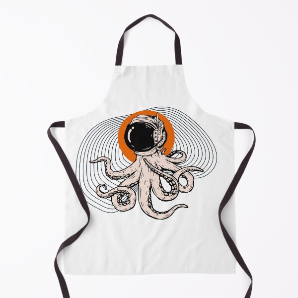 Item preview, Octopus Alien Astronaut designed and sold by KatsCanvas.