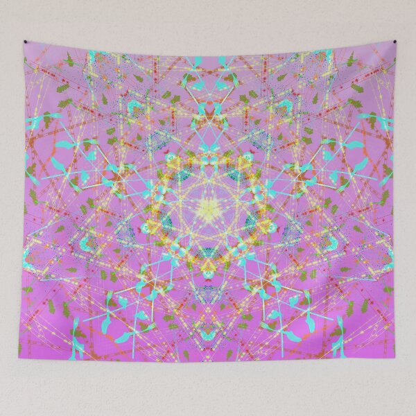 Item preview, Abstract Spring Mandala (Purple) designed and sold by Discordant Dreams Art.