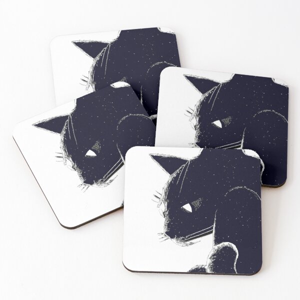 Item preview, night cat designed and sold by Mazgaye.