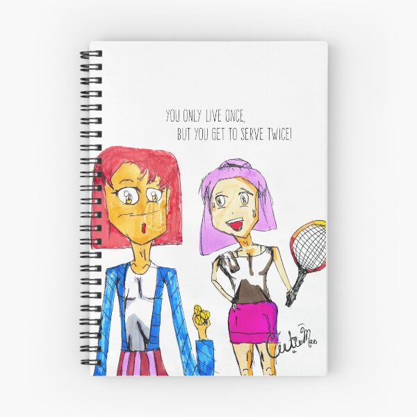 Item preview, You Only Live Once, But You Get to Serve Twice designed and sold by CutieMae.
