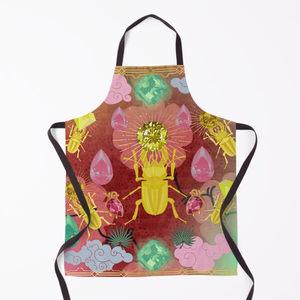 Item preview, Precious stones and insects, clouds, palms and flowers, chinese style  designed and sold by Sugar Wisdom .