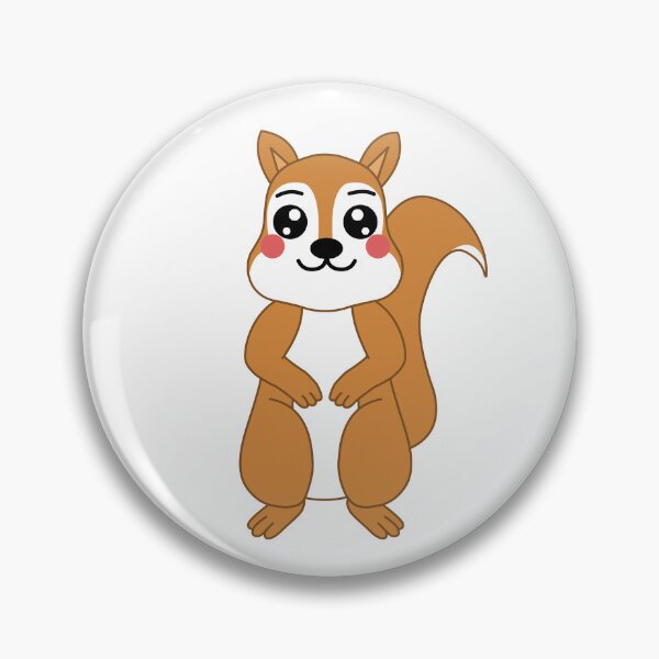 Item preview, Cute Kawaii Squirrel designed and sold by micarto.