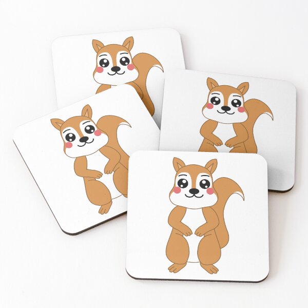 Item preview, Cute Kawaii Squirrel designed and sold by micarto.