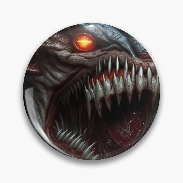 Item preview, Ferocious monster designed and sold by DreamscapesAI.
