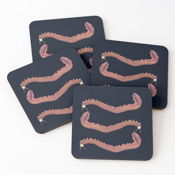 Item preview,  V is for Velvet Worm,Velvet Worm – Fascinating Invertebrate Nature Illustration designed and sold by PrettylittlepastelUk.