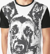 German Shepherd Graphic T-Shirt