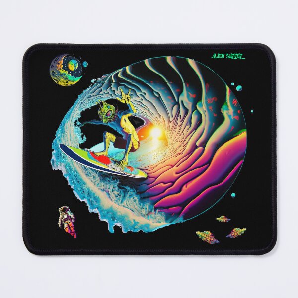 Item preview, Cannabis Strains Weed 420 Pot Stoner Alien Surfer designed and sold by Coder-T.