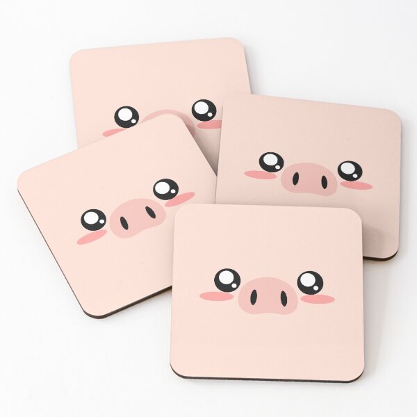 Item preview, cute little pig face designed and sold by yessebel.
