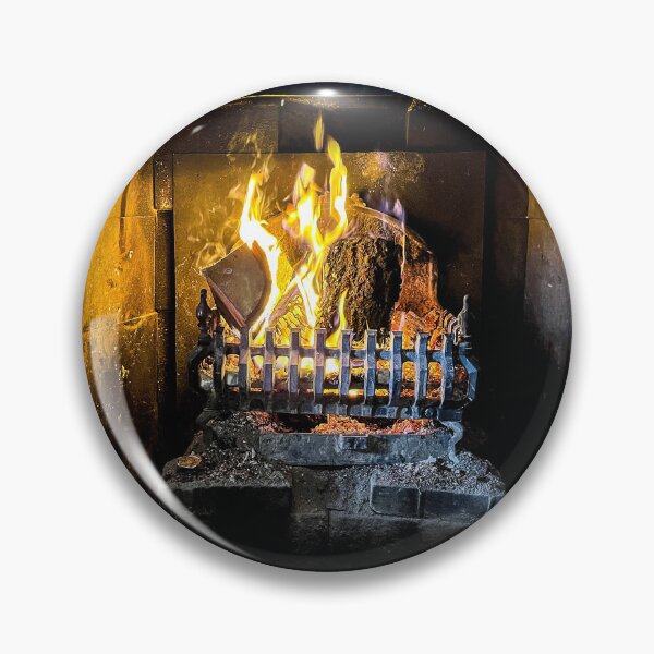 Item preview, English Pub Log Fire designed and sold by Londonimages.