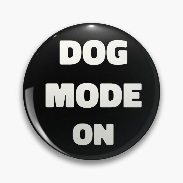 Item preview, dog mode on (white) designed and sold by EmeraldeaArt.