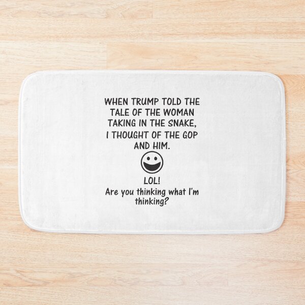 Item preview, Trump woman-snake story designed and sold by Politics-Corner.