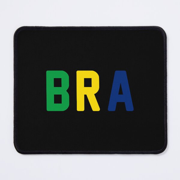 Item preview, BRA (Brazil) Green / Yellow / Blue / Black Background designed and sold by PEK1787.