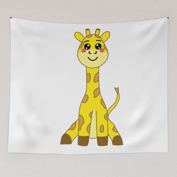 Item preview, Cute Kawaii Giraffe designed and sold by micarto.