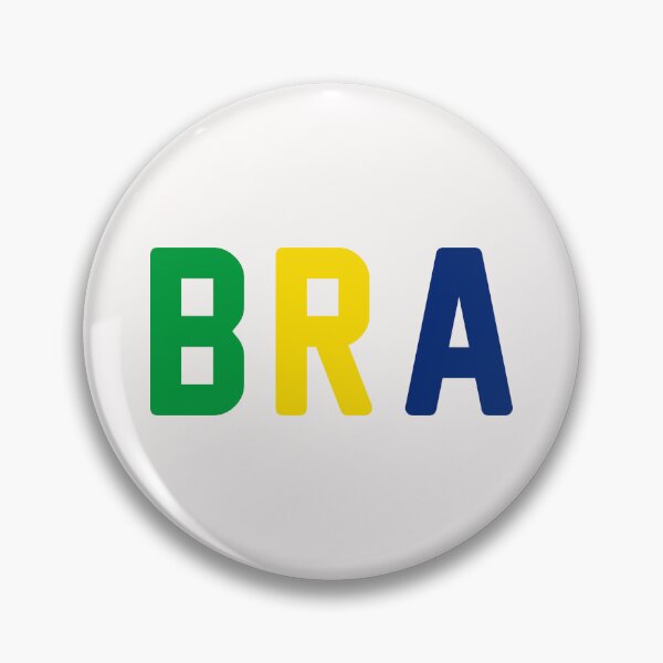 Item preview, BRA (Brazil) Green / Yellow / Blue / White Background designed and sold by PEK1787.