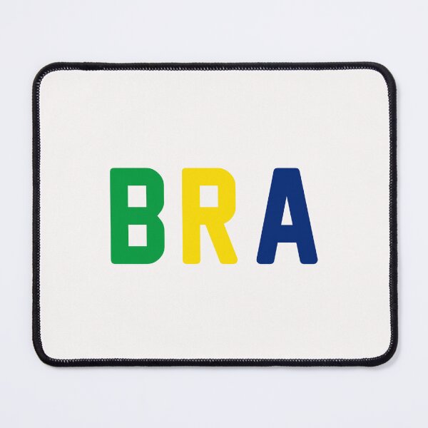 Item preview, BRA (Brazil) Green / Yellow / Blue / White Background designed and sold by PEK1787.