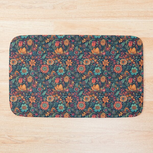 Item preview, Vintage Boho Flowers designed and sold by Brush-Blueprint.