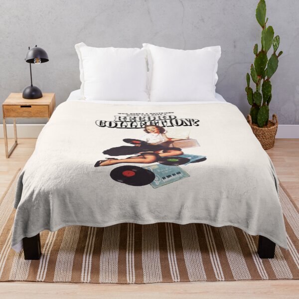 Item preview, Who Needs a Boyfriend When You Have a Record Collection? (Black Text) designed and sold by Dani Moffet.