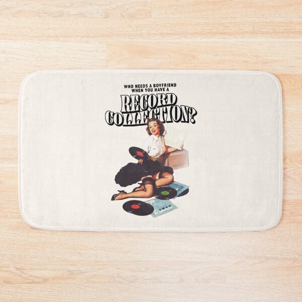 Item preview, Who Needs a Boyfriend When You Have a Record Collection? (Black Text) designed and sold by Dani Moffet.