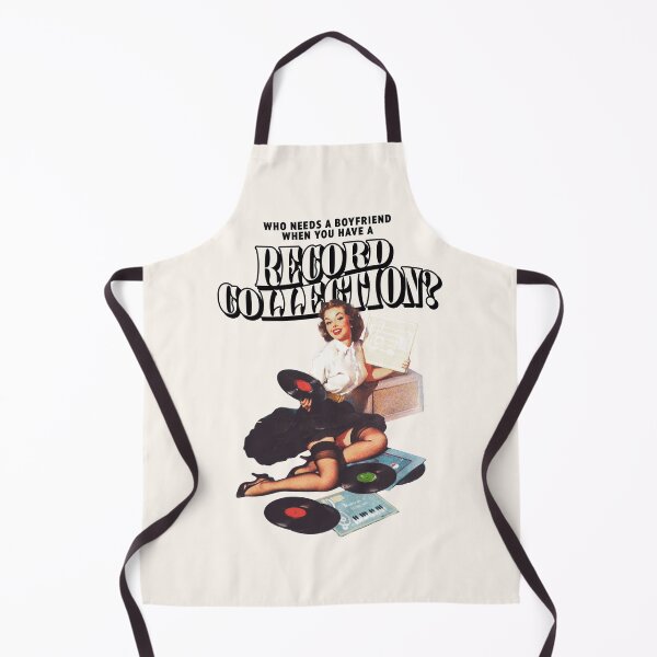 Item preview, Who Needs a Boyfriend When You Have a Record Collection? (Black Text) designed and sold by Dani Moffet.