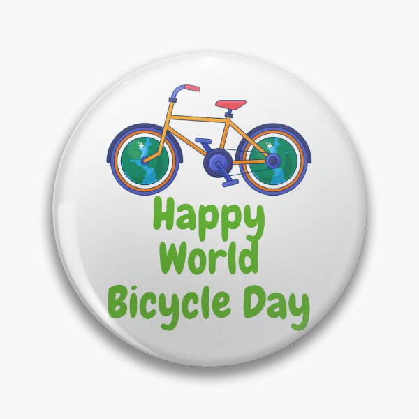 Item preview, Happy World Bicycle Day designed and sold by Simo0455.
