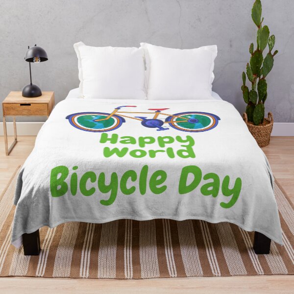Item preview, Happy World Bicycle Day designed and sold by Simo0455.