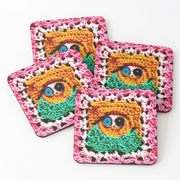 Item preview, Creative Crochet Granny Square Patterns. Surrealism. designed and sold by Natalia-Vlad.
