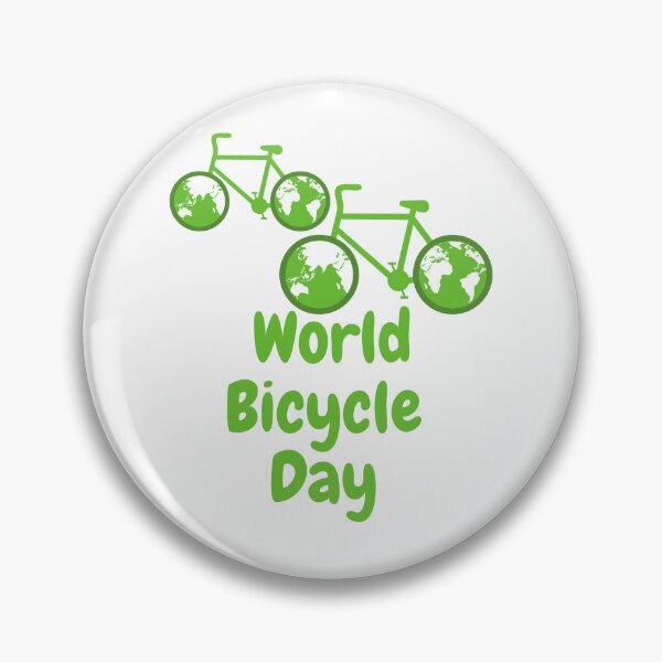 Item preview, World Bicycle Day designed and sold by Simo0455.