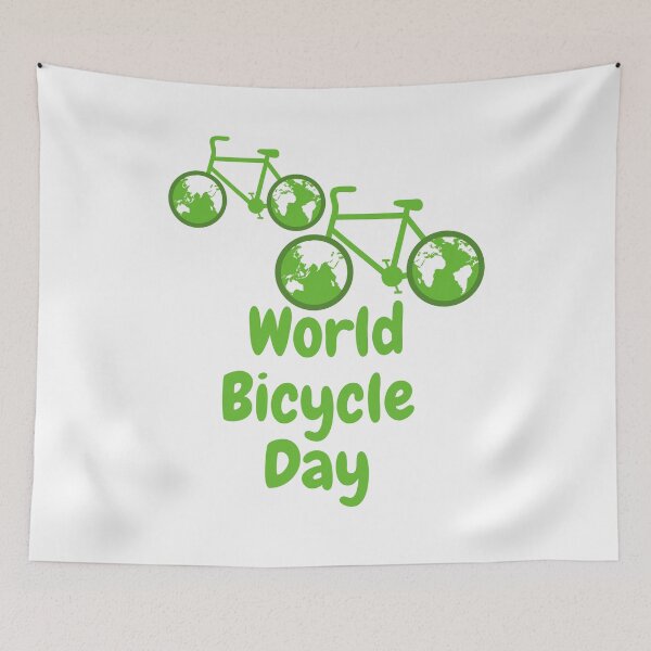 Item preview, World Bicycle Day designed and sold by Simo0455.