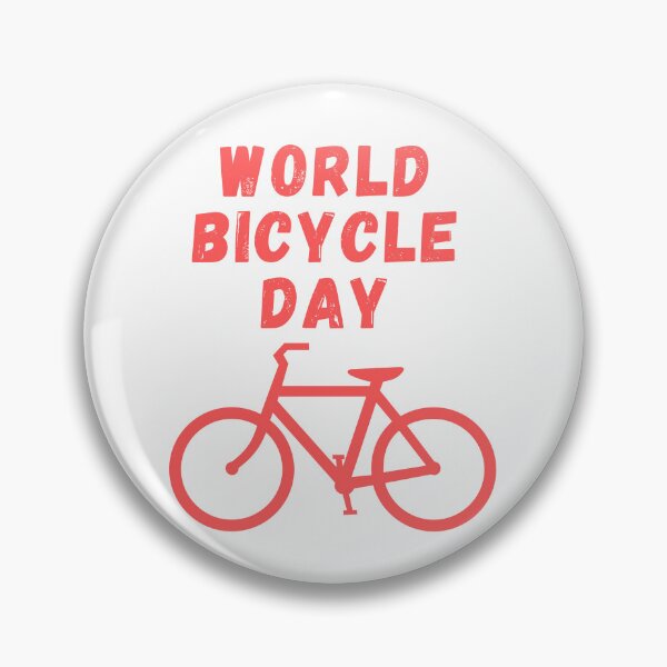 Item preview, World Bicycle Day designed and sold by Simo0455.