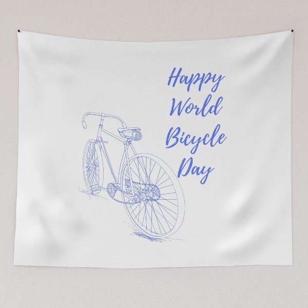 Item preview, World Bicycle Day designed and sold by Simo0455.