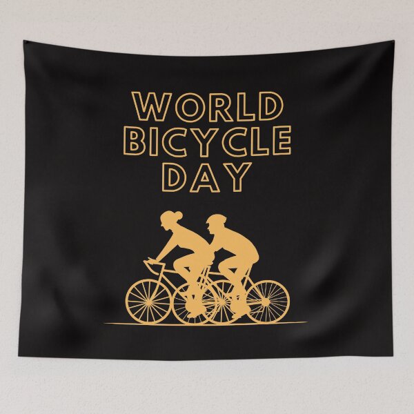 Item preview, World Bicycle Day designed and sold by Simo0455.