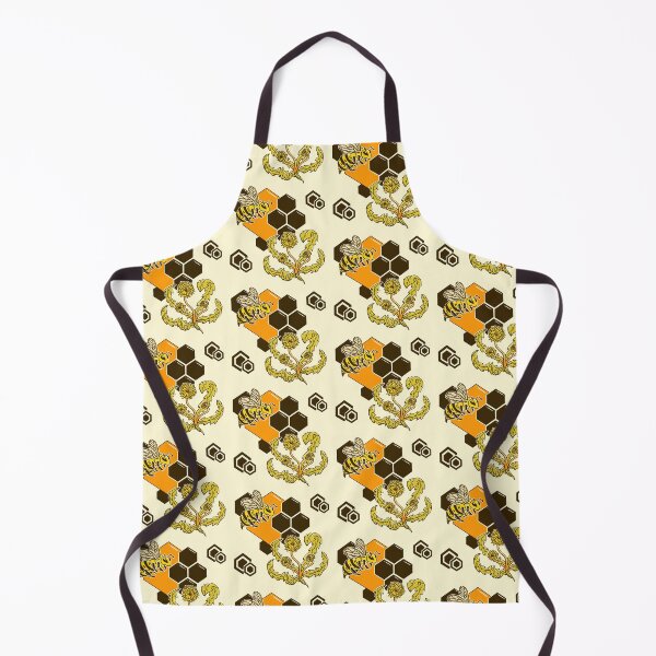 Item preview, Dandelions and Bee Seamless Pattern designed and sold by Sorcend.