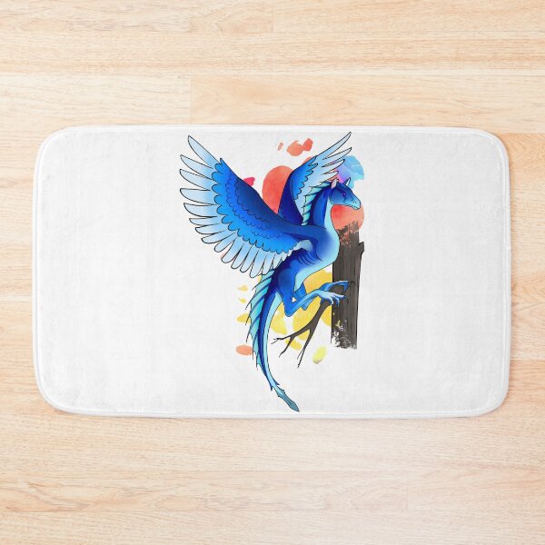 Item preview, Blue dragon landing in tree designed and sold by TalonessCstudio.
