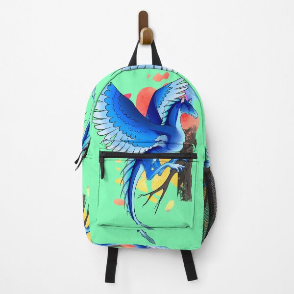 Item preview, Blue dragon landing in tree designed and sold by TalonessCstudio.