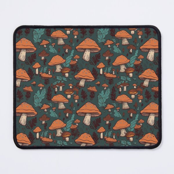Item preview, Mushroomcore Fungi Patterns designed and sold by dencha.