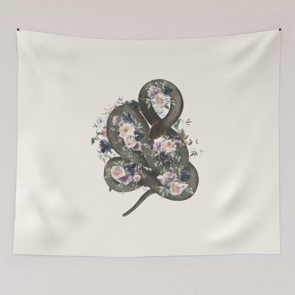 Item preview, snake flowers designed and sold by MimiKoo.